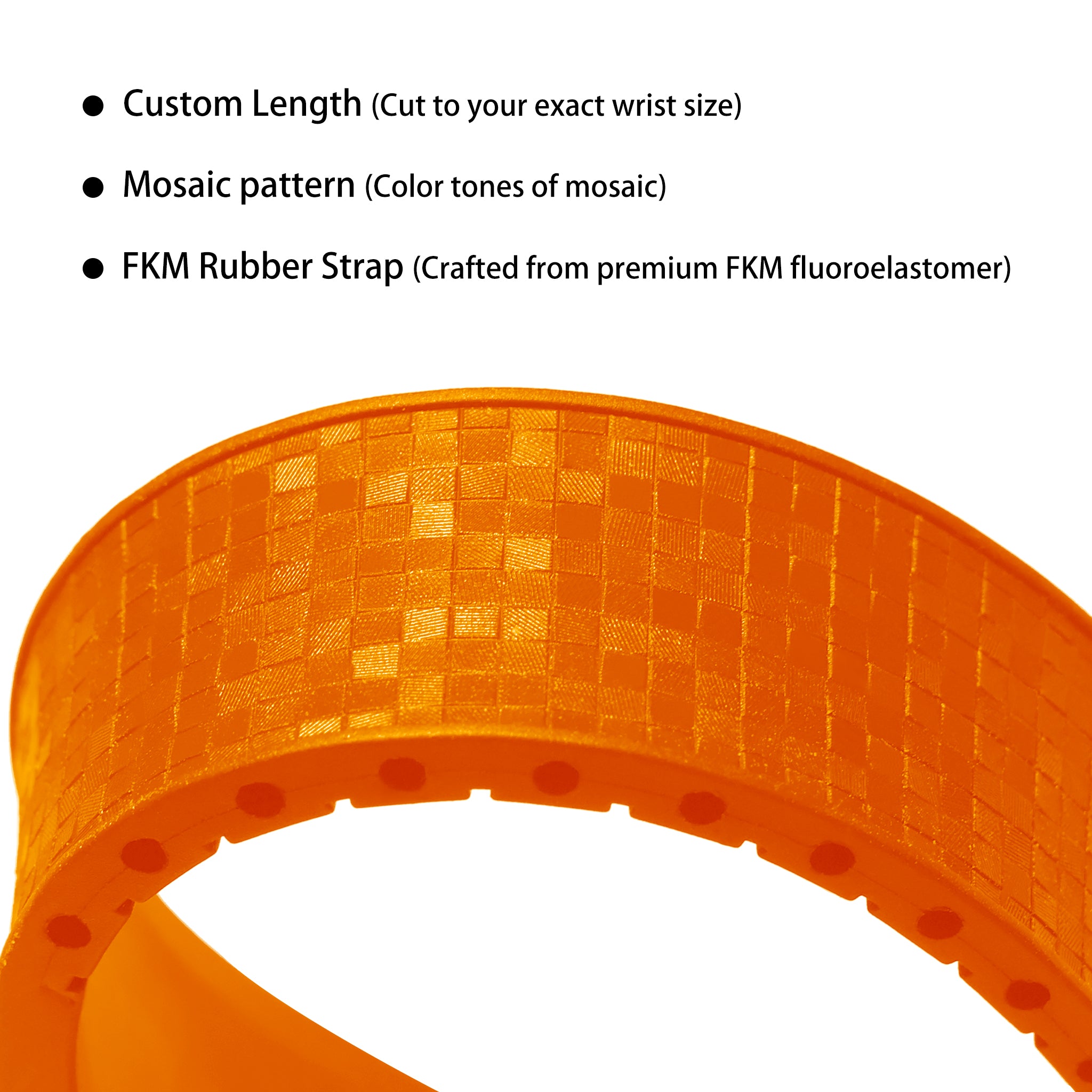 Black Mosaic CTS Strap