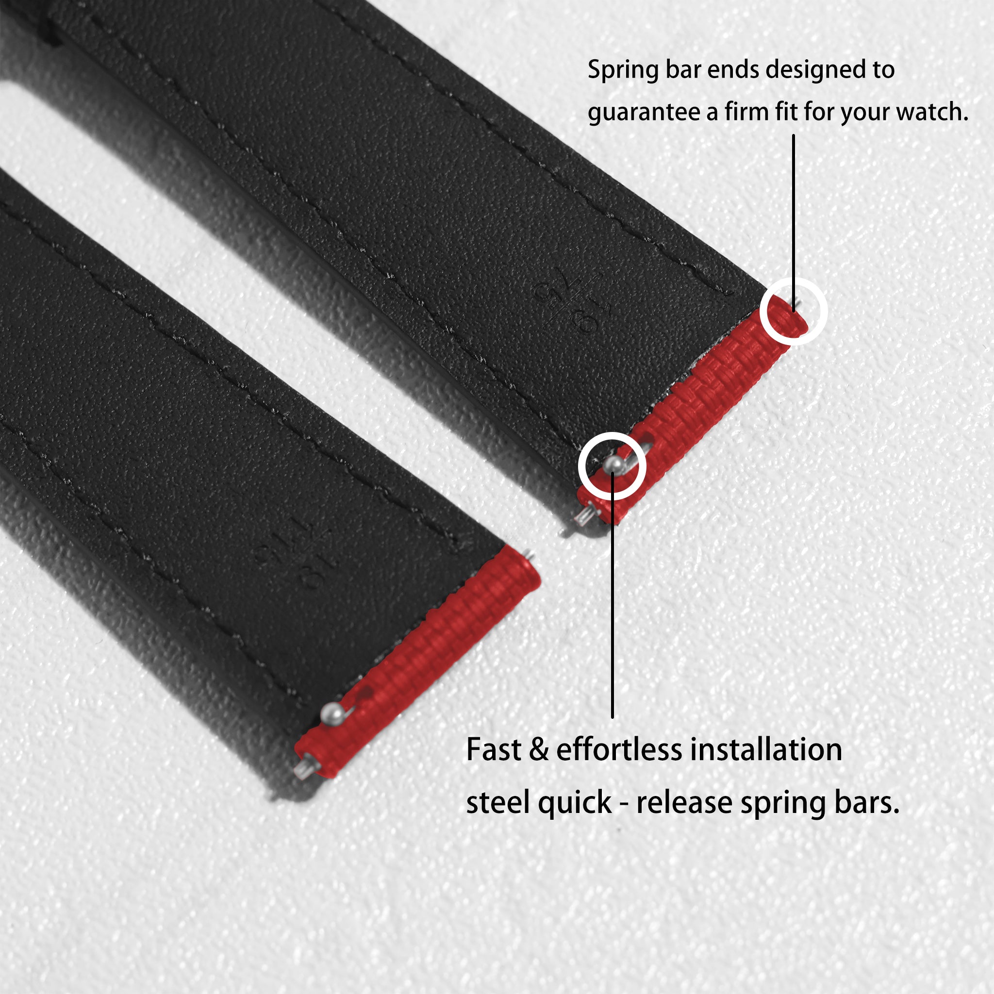 Black Sailcolth Strap