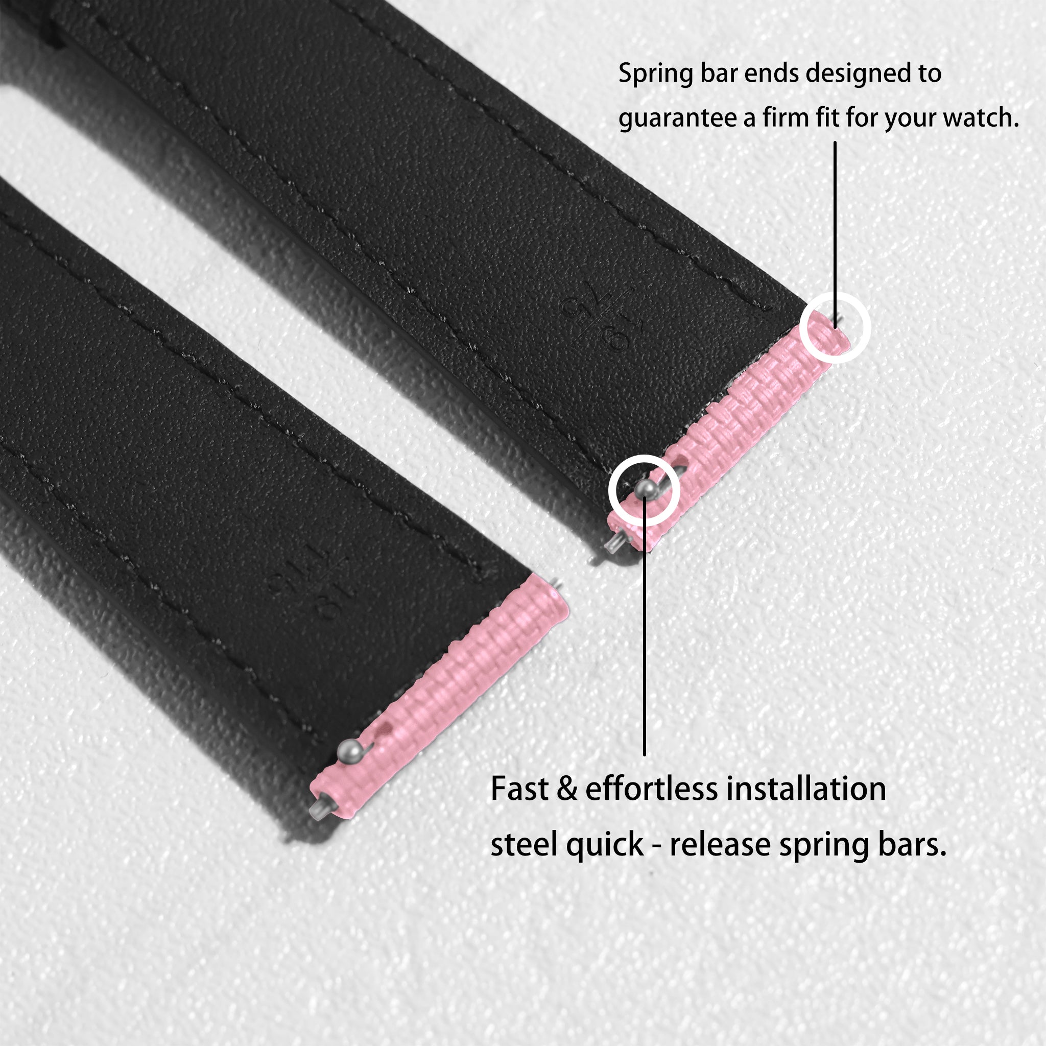 Black Sailcolth Strap