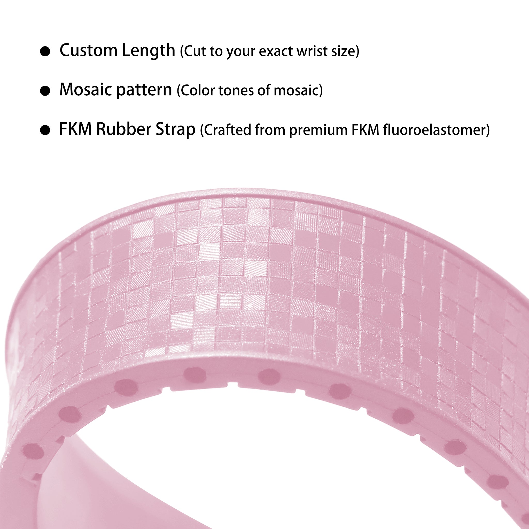 Black Mosaic CTS Strap