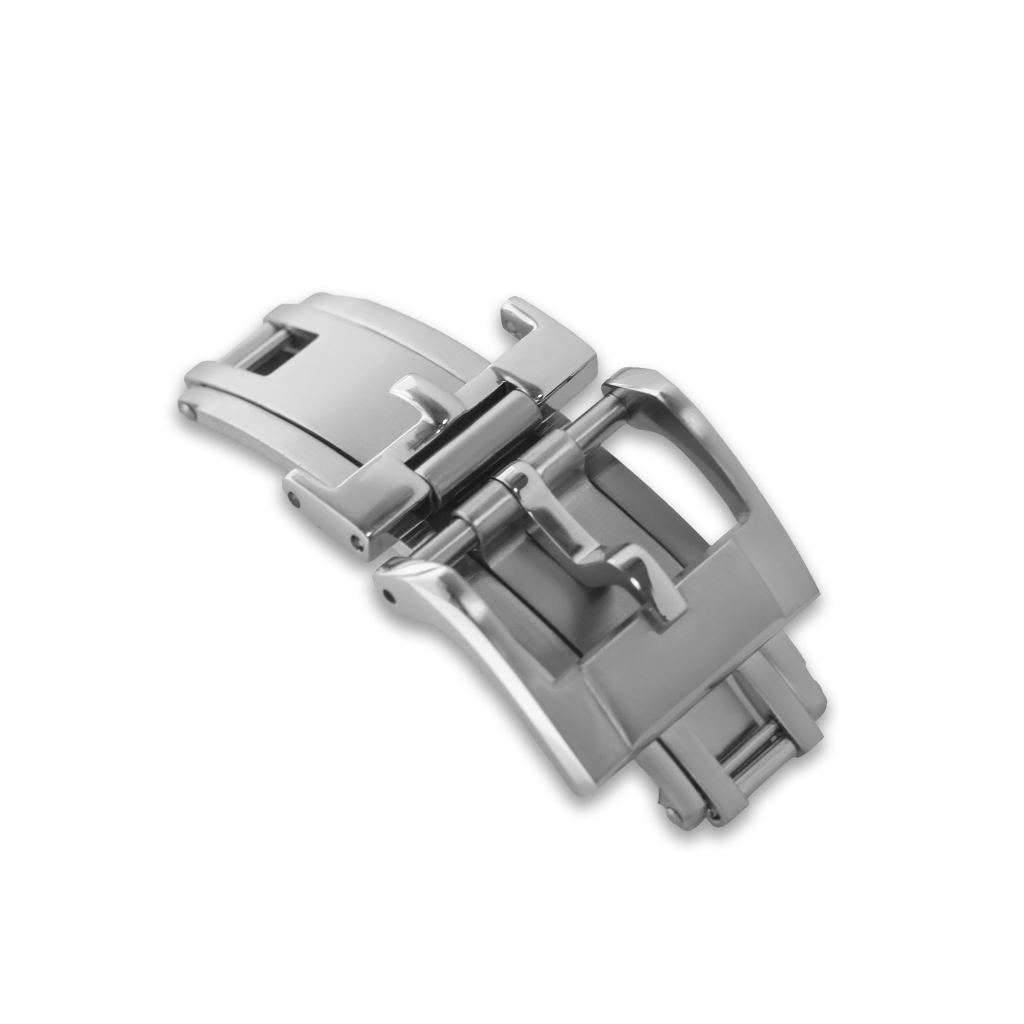 Black Spring Deployant Clasp