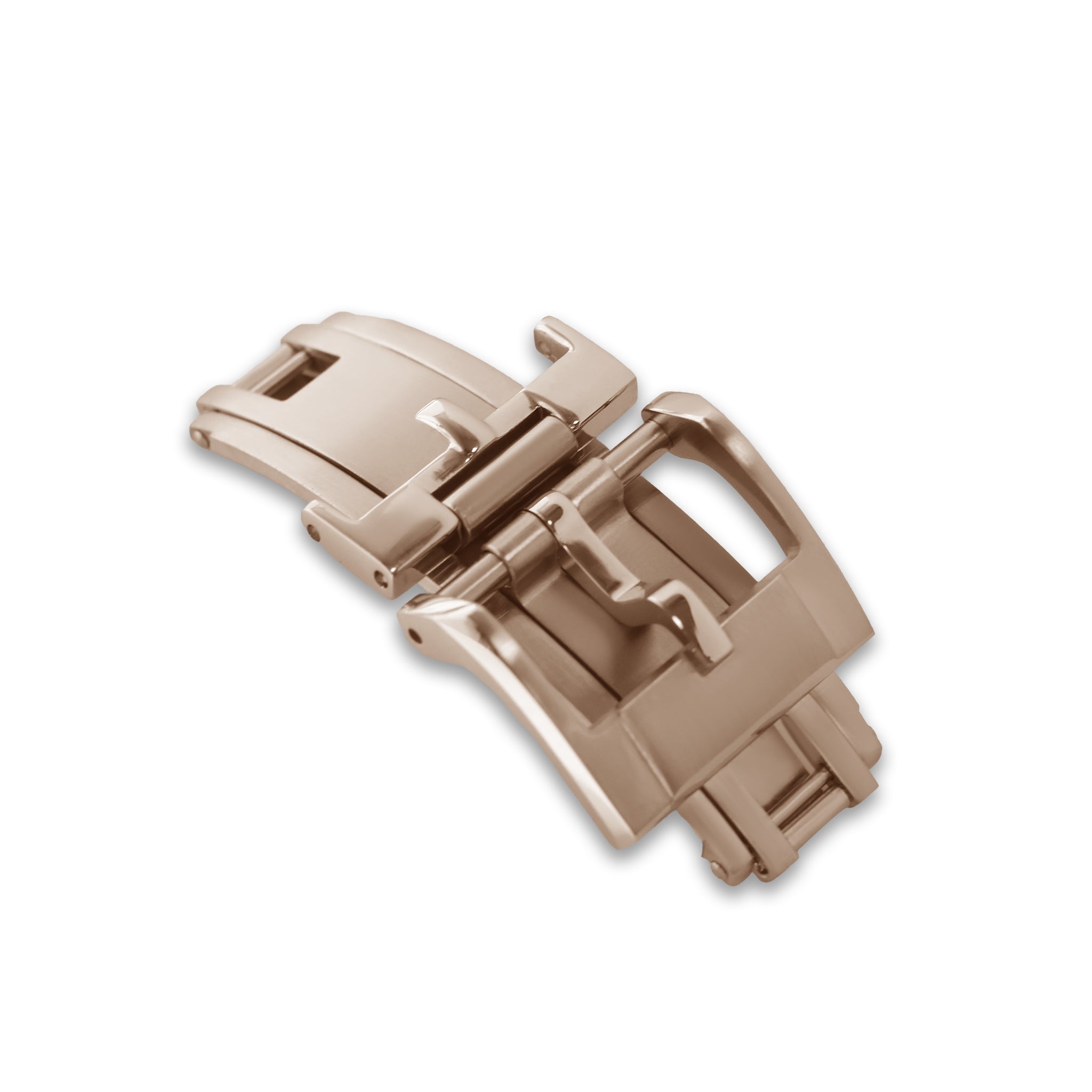 Silver Spring Deployant Clasp Crofpm Watch Strap