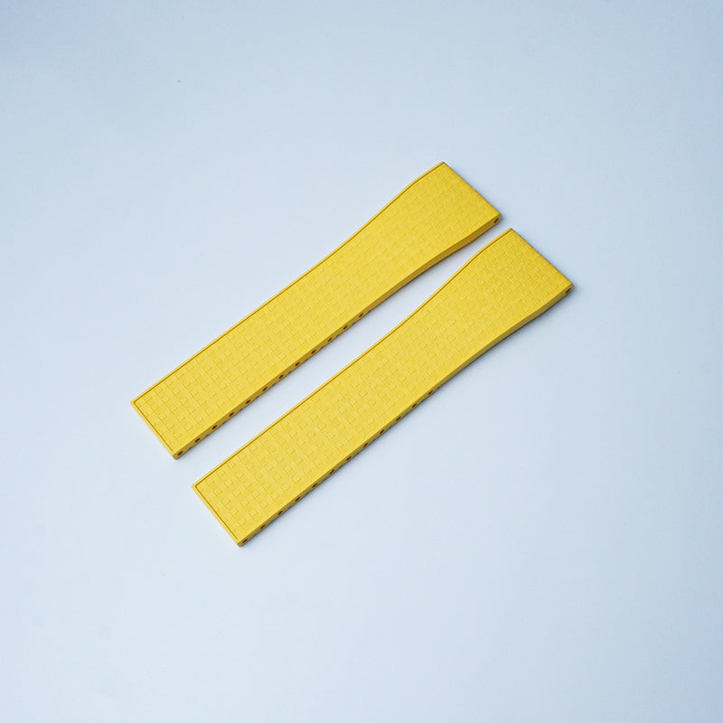 Watch Strap With Mosaic Pattern and Flat-Head Design