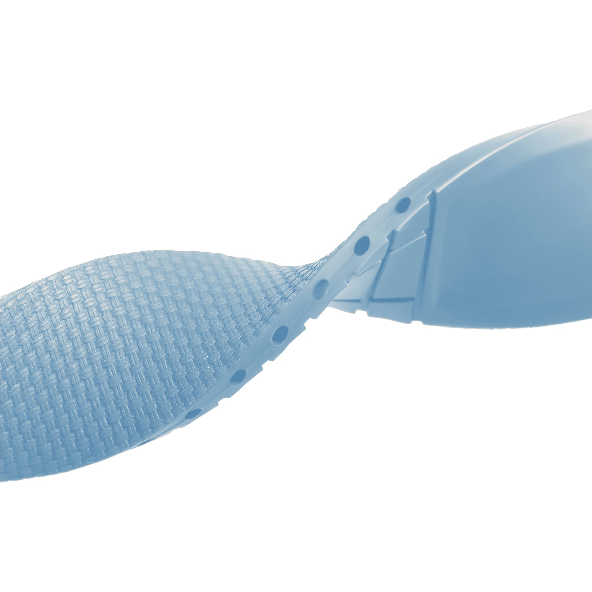 Baby-Blue Linen-Patterned CTS Strap