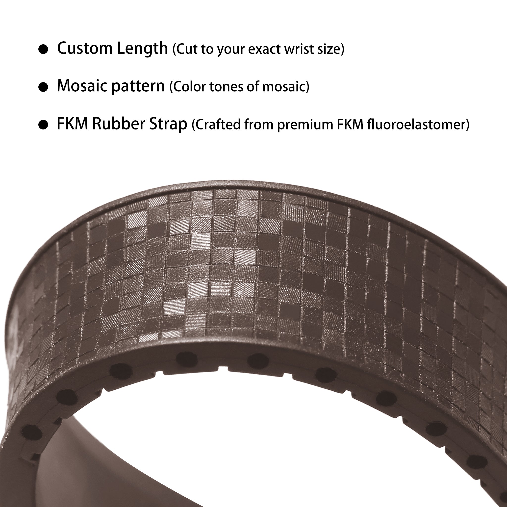 Black Mosaic CTS Strap