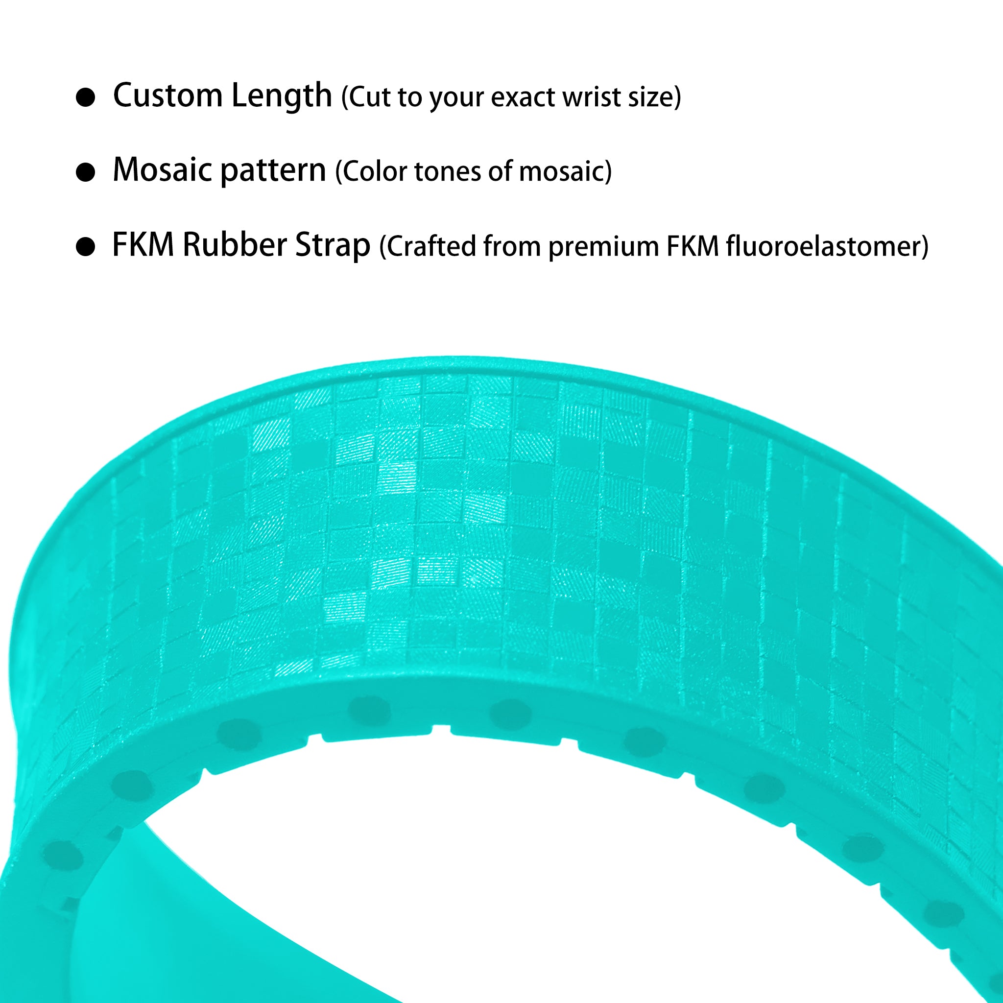 Black Mosaic CTS Strap