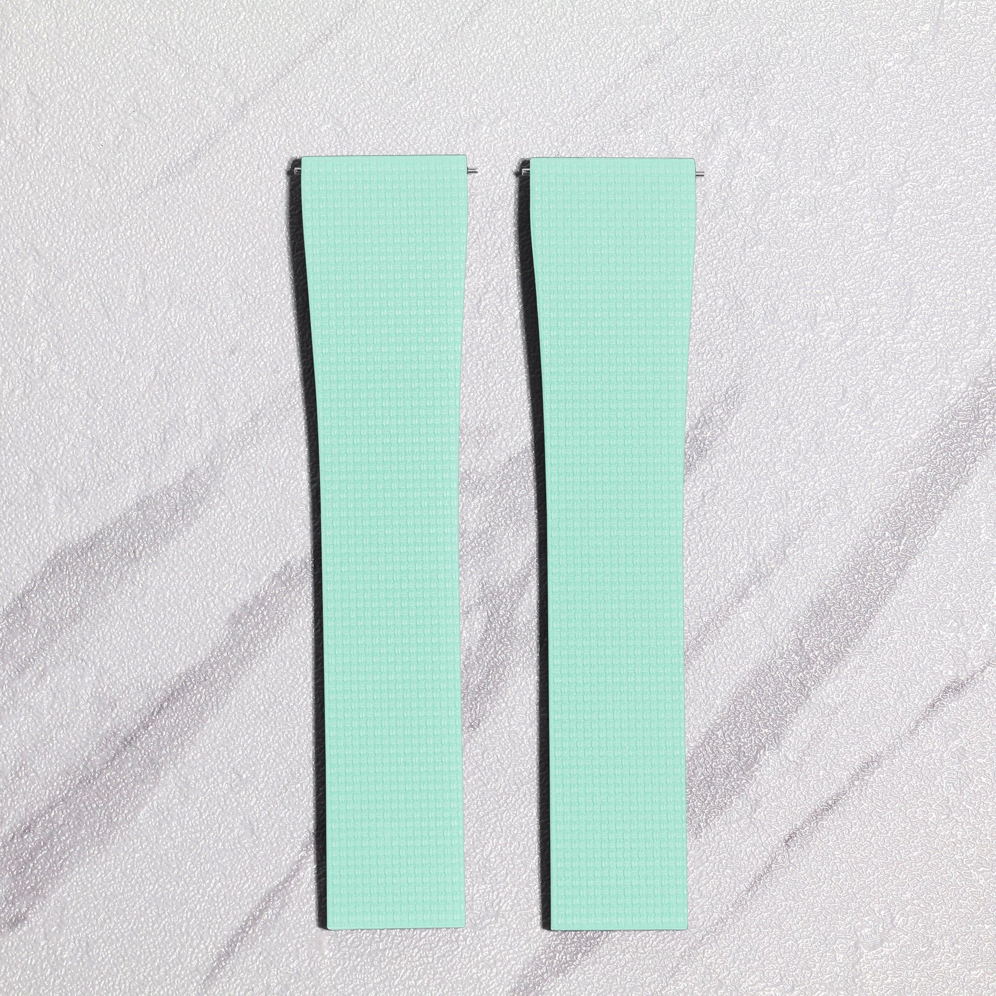 Baby-Blue Linen-Patterned CTS Strap