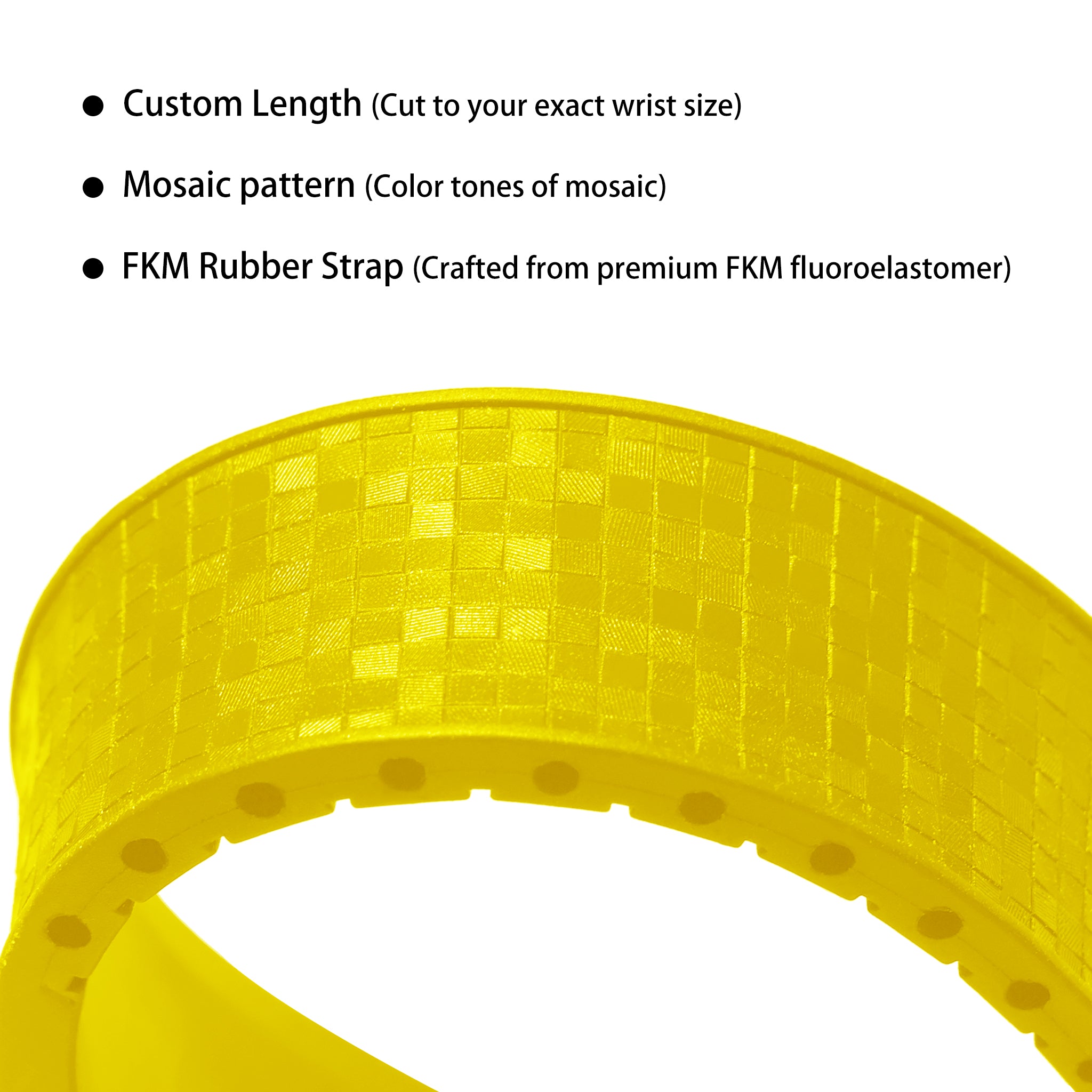 Black Mosaic CTS Strap