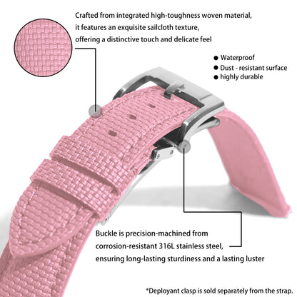 Baby Blue Sailcolth Strap