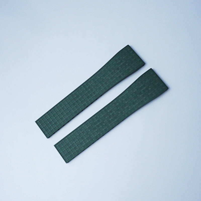 Watch Strap With Mosaic Pattern and Flat-Head Design