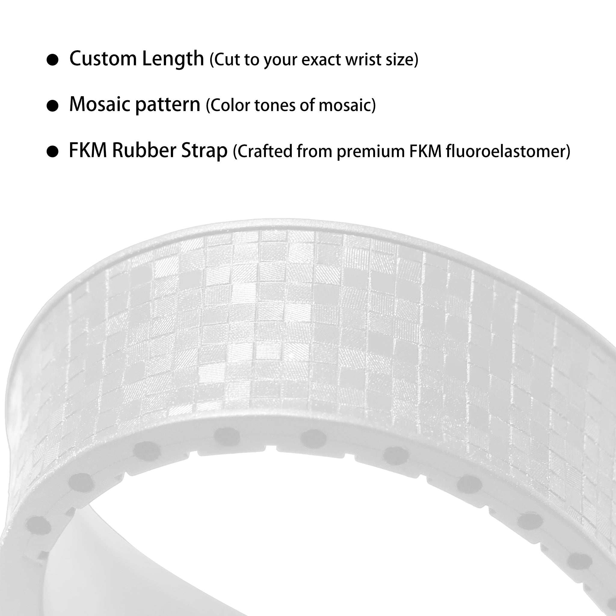 Black Mosaic CTS Strap