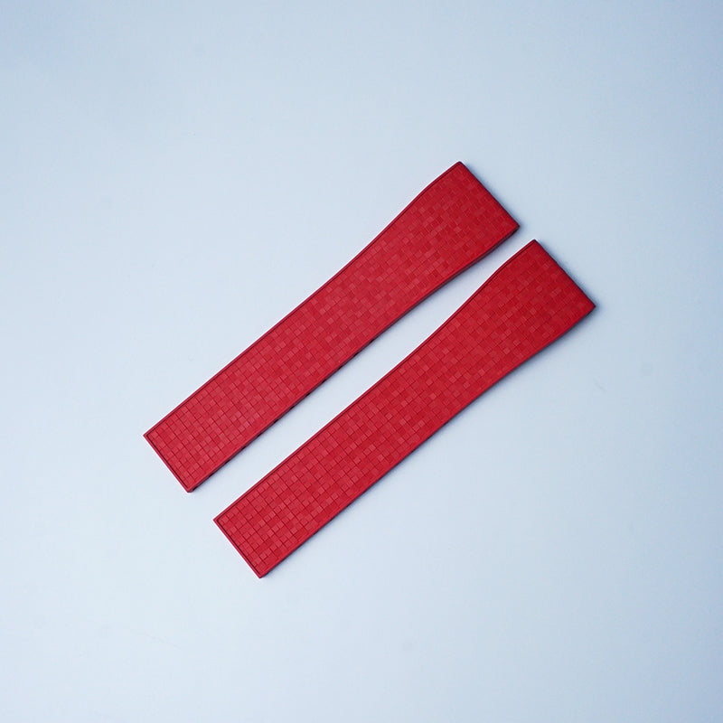 Watch Strap With Mosaic Pattern and Flat-Head Design