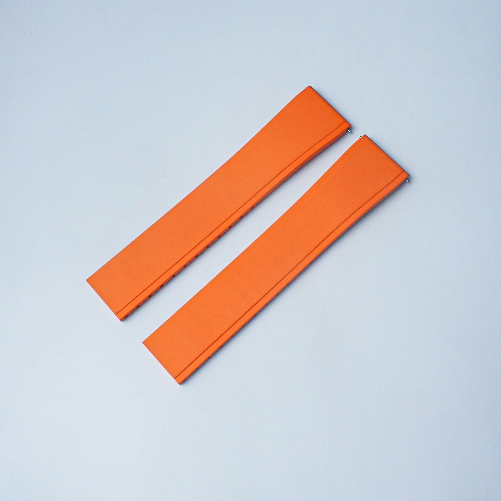 Red Universal FKM Rubber Strap 20mm