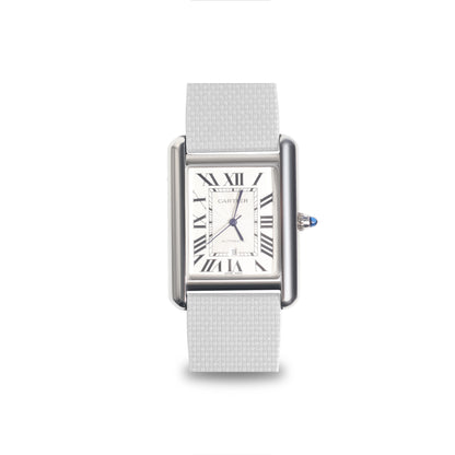 Baby-Blue Linen-Patterned CTS Strap