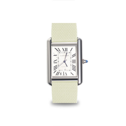 Baby-Blue Linen-Patterned CTS Strap