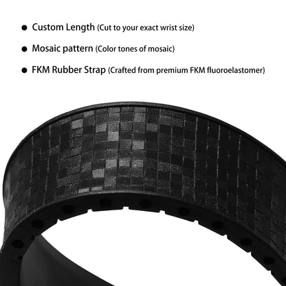 Black Mosaic CTS Strap