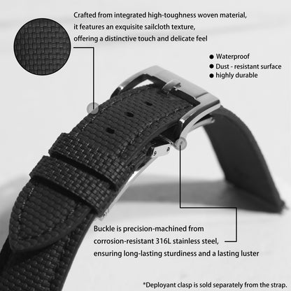 Baby Blue Sailcolth Strap