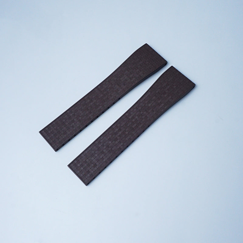 Watch Strap With Mosaic Pattern and Flat-Head Design