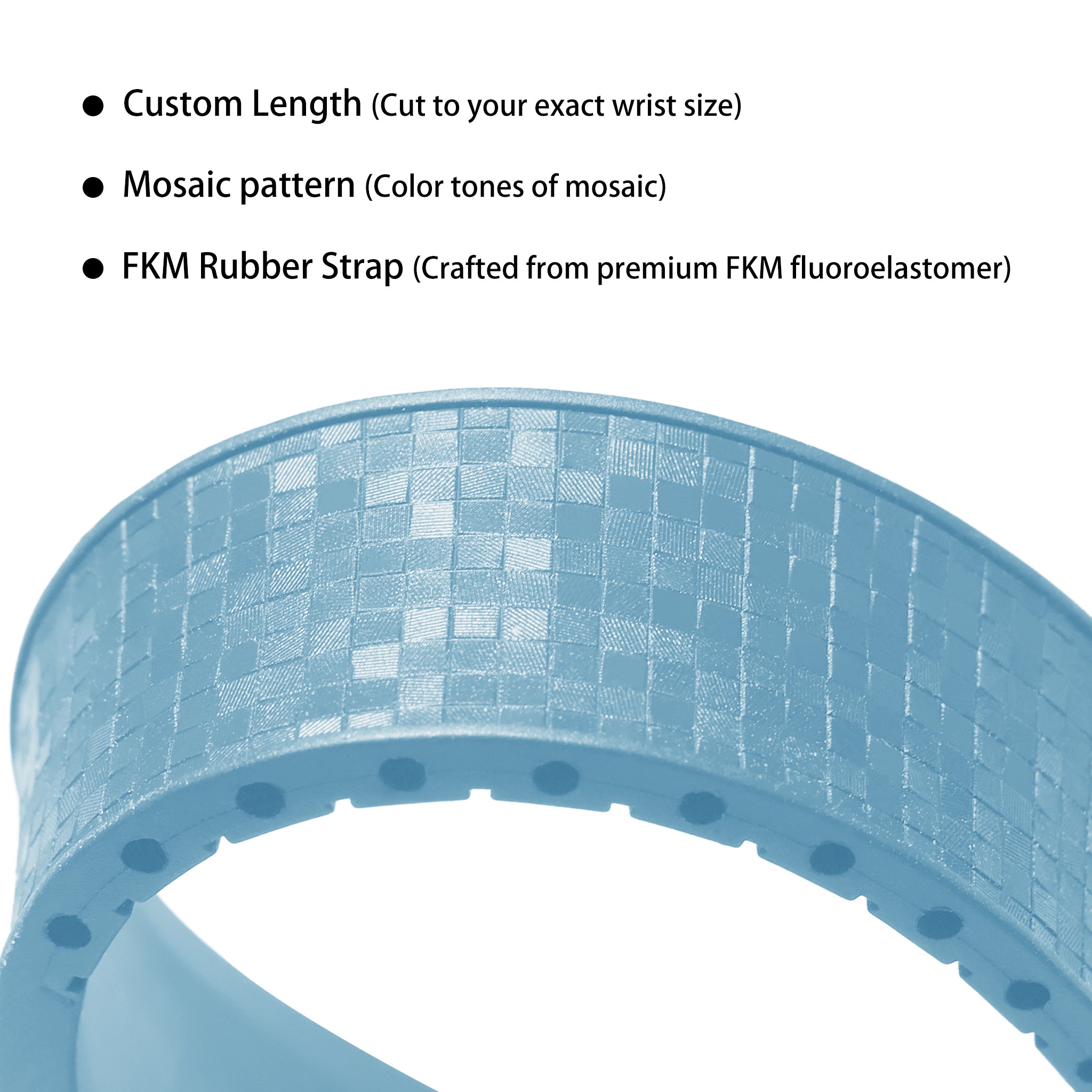 Black Mosaic CTS Strap