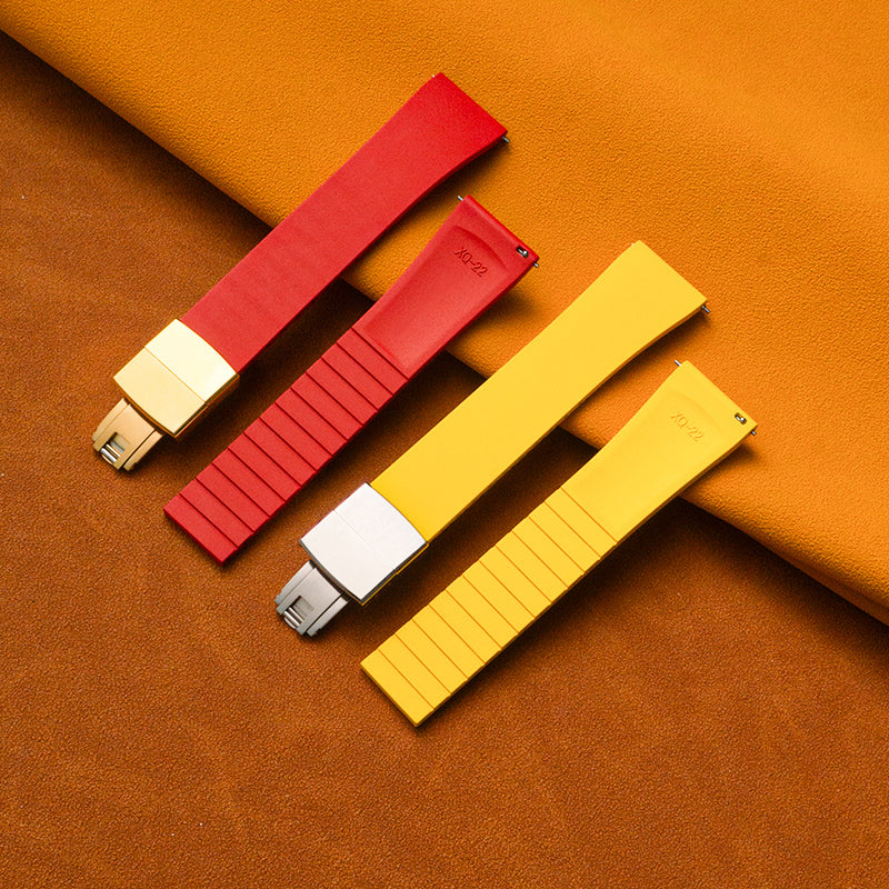 Blue CTS Rubber Wrist Watch Straps