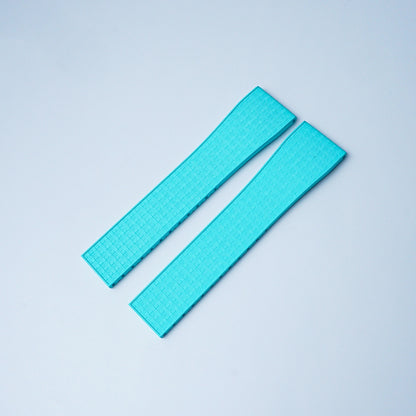 Watch Strap With Mosaic Pattern and Flat-Head Design