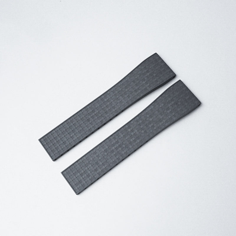 Watch Strap With Mosaic Pattern and Flat-Head Design