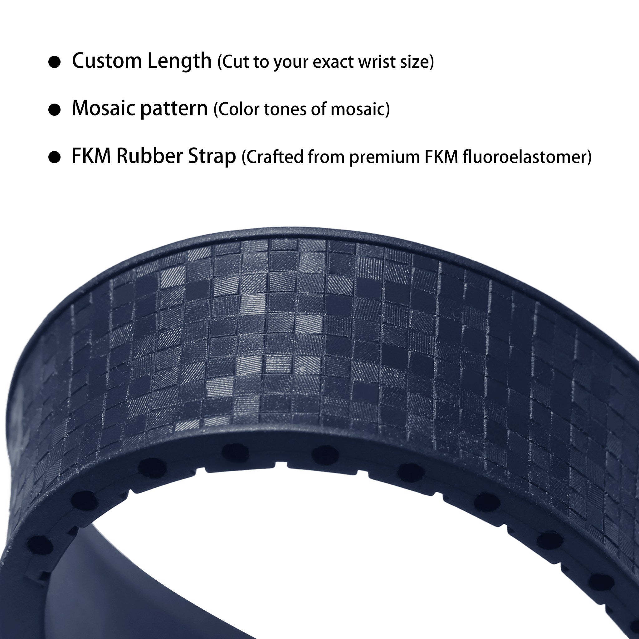 Black Mosaic CTS Strap