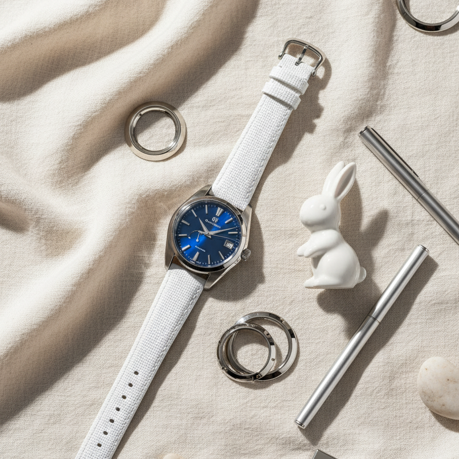 Baby Blue Sailcolth Strap