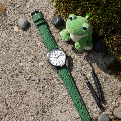 Baby Blue Sailcolth Strap