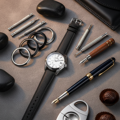 Baby Blue Sailcolth Strap