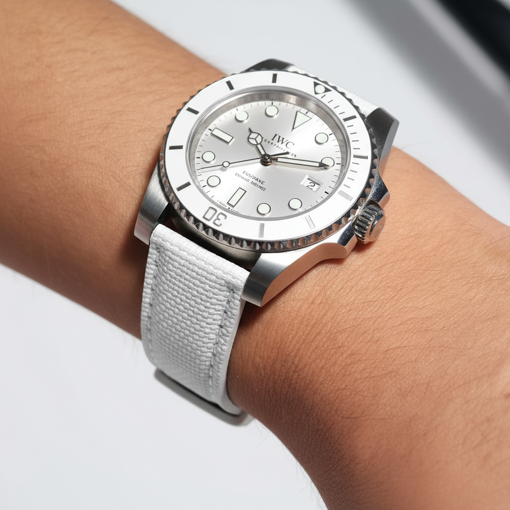 Baby Blue Sailcolth Strap