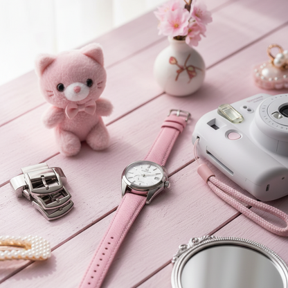 Baby Blue Sailcolth Strap