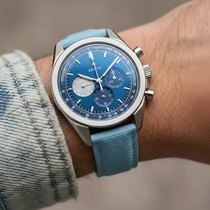 Baby Blue Sailcolth Strap