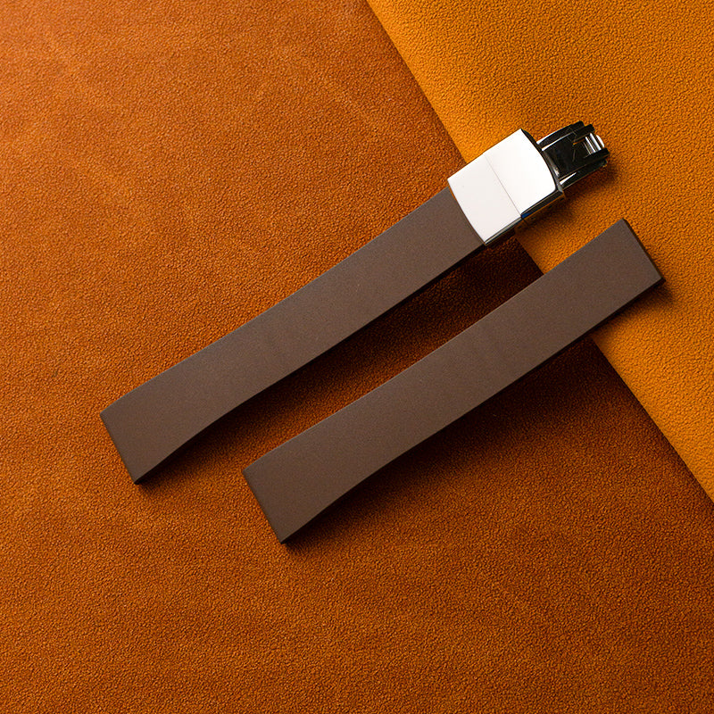 Black CTS Rubber Wrist Watch Straps