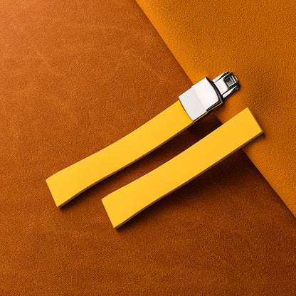 Black CTS Rubber Wrist Watch Straps