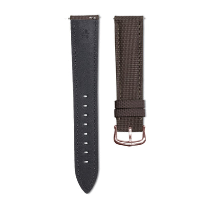 Black Sailcolth Strap